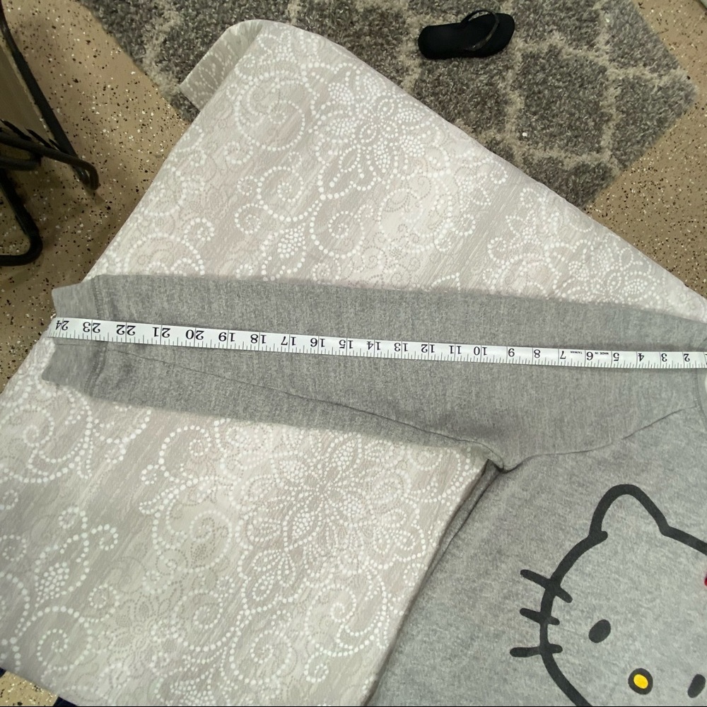 Hello Kitty by Sanrio Grey Pull Over Sweatshirt - Picture 7 of 13